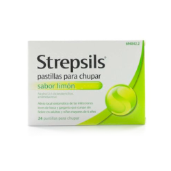 Strepsils pastillas para chupar sabor limon