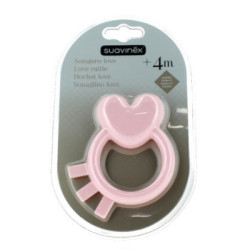 Suavinex Sonajero Corazon Baja Bt