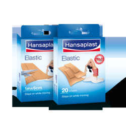 Hansaplast Tiritas Elastic 2 Tamaños 20 Apositos Autoadhesivos